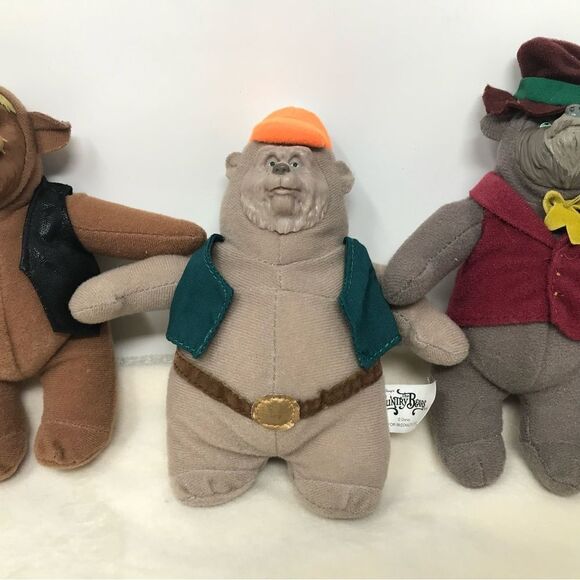 Walt Disney McDonald's The Country Bears Jamboree Plush Dolls Toys Lot of 4 - Picture 4 of 9